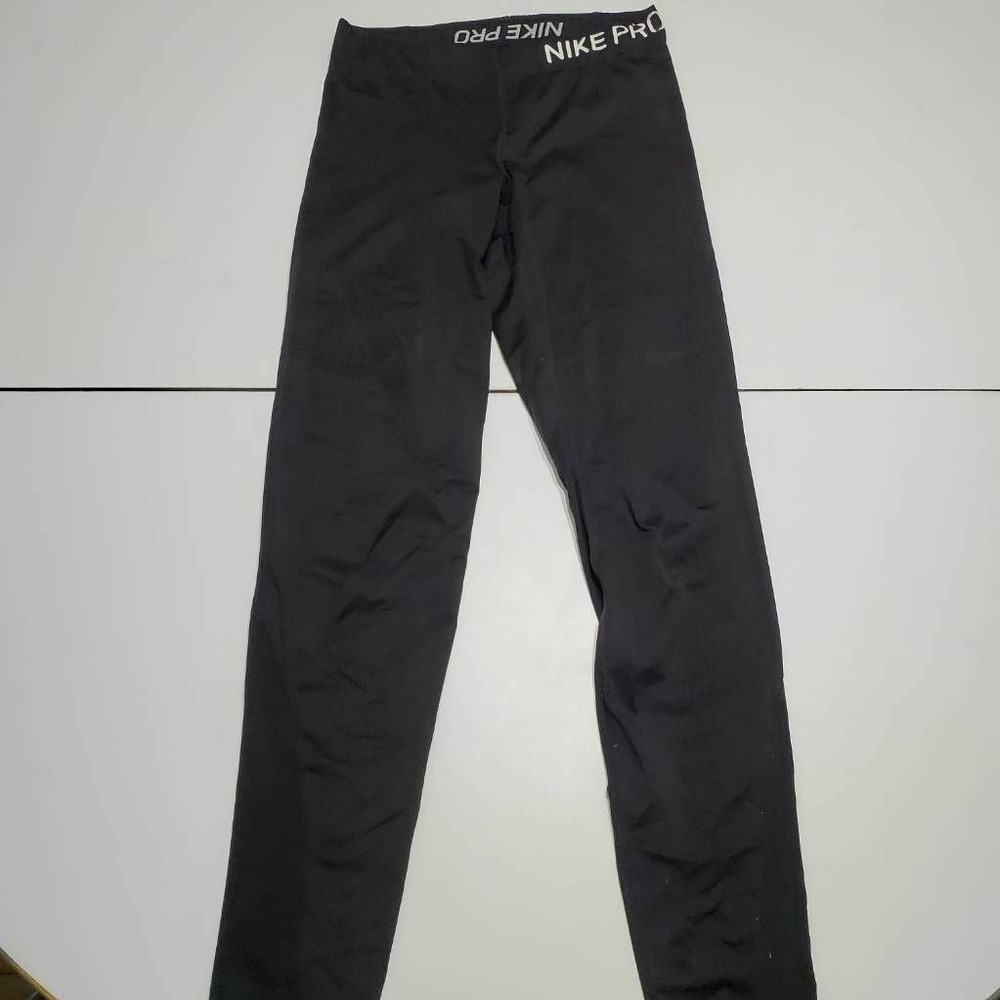 Nike Pro Training Tight Black White Womens Size Small